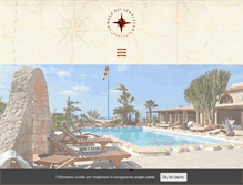 Tablet Screenshot of larosadeiventiclub.it
